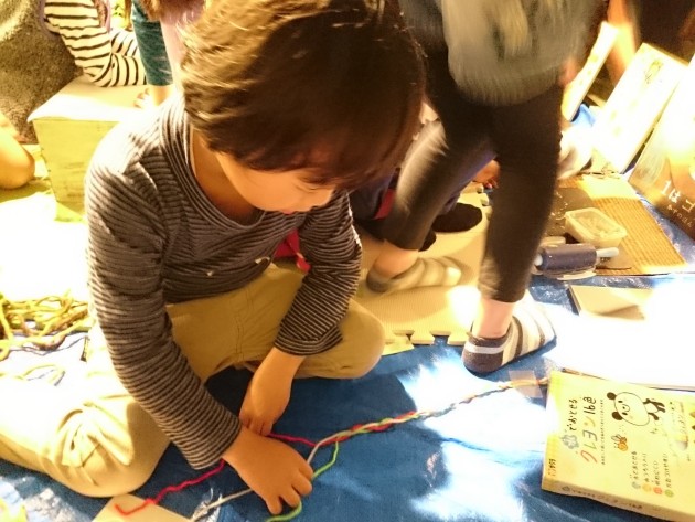 夢中になった三つ編み